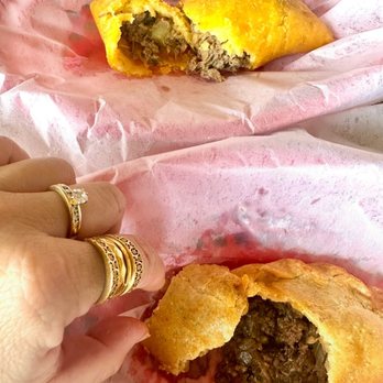 Casera Latin Kitchen and Bakery - EMPANADAS , ONE is BAKE and ONE IS FRIED , and one is PERUVIAN & ONE is COLUMBIA , i forgot which one is Peruvian or Columbia one ;) - Peruvian Near Me - Oceanside, California