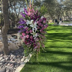 Billowing Blooms - Funeral Spray