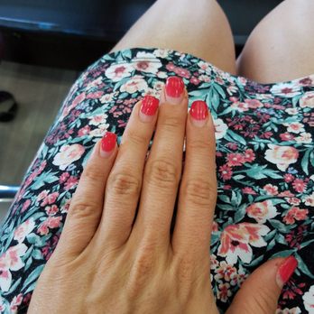 LR Nail - Month old gel mani still going strong despite lots of nail growth.  I know I'm due for another. That's next on my to do list! - Nail Salons Near Me - Albany, New York