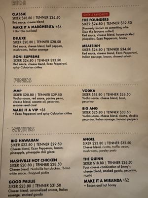 Menu photo 2 Emmy Squared Pizza - Hell's Kitchen New York, NY Menu photo 2 Emmy Squared Pizza - Hell's Kitchen New York, NY
