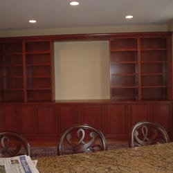 We Build Arkansas - Addition to the kitchen for cookbook storage and entertainment including room for buffet or Tv