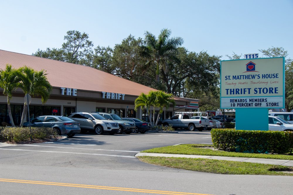 ST. MATTHEW’S HOUSE THRIFT STORE 1115 Airport Road South, Naples