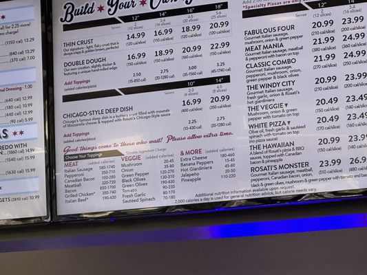Menu photo 5 Rosati's Pizza Lexington, KY