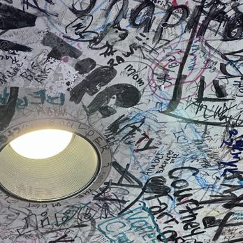The Sink - Graffiti and artwork on walls. - Pizza Near Me - Boulder, Colorado