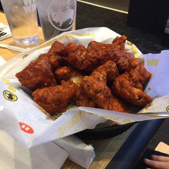 Buffalo Wild Wings - Boneless with Hot BBQ...medium size. - Sports Bars Near Me - Flemington, New Jersey