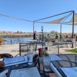 The best view ever, and hey the river and patio look great too
