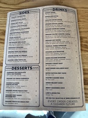 Menu photo 8 ORGANICO Los Angeles, CA Menu photo 8 ORGANICO Los Angeles, CA