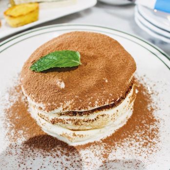 Basilur - Tiramisu soufflé pancakes - Coffee & Tea Near Me - Buena Park, California