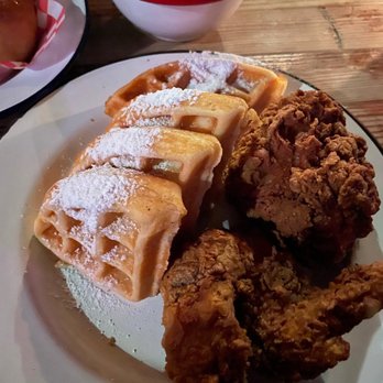 Sweet Chick - BBQ Chicken & Waffles (BONE-IN) - Southern Near Me - New York, New York Sweet Chick - BBQ Chicken & Waffles (BONE-IN) - Southern Near Me - New York, New York