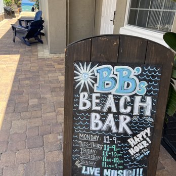 BB's Beach Bar - Hours - Seafood Near Me - Indialantic, Florida BB's Beach Bar - Hours - Seafood Near Me - Indialantic, Florida