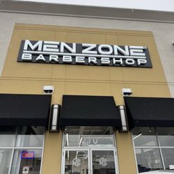 Men’s Zone Barbershop - Store front