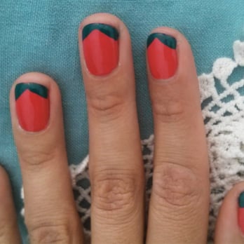 Venice Nails Spa - Two colors counted as a $5 design. Clean work though! - Nail Salons Near Me - Eden Prairie, Minnesota Venice Nails Spa - Two colors counted as a $5 design. Clean work though! - Nail Salons Near Me - Eden Prairie, Minnesota