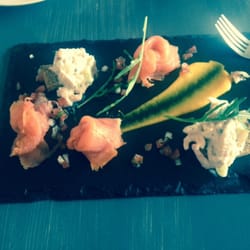 Starfish Cafe & Bistro - Starter turf smoked salmon sourced locally