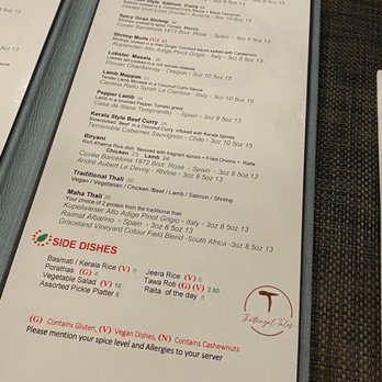Thali - Menu - Indian Near Me - Ottawa, Ontario