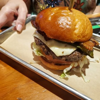 Hopdoddy Burger Bar - Llano Poblano burger - Burgers Near Me - Webster, Texas Hopdoddy Burger Bar - Llano Poblano burger - Burgers Near Me - Webster, Texas