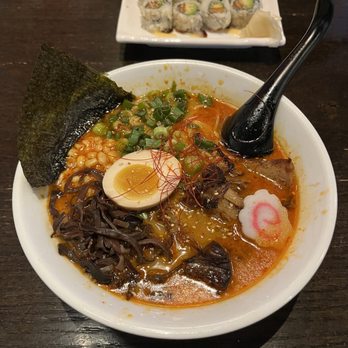 Takara Ramen Westchester - Spicy ramen and a California sushi roll - Ramen Near Me - Midlothian, Virginia Takara Ramen Westchester - Spicy ramen and a California sushi roll - Ramen Near Me - Midlothian, Virginia