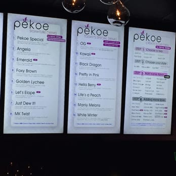 Pekoe - Menu - Coffee & Tea Near Me - San Jose, California Pekoe - Menu - Coffee & Tea Near Me - San Jose, California