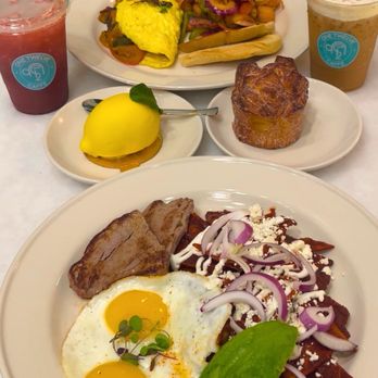 One Twelve Caffe - Red Chilaquiles and Ratatouille Omelet - Coffee & Tea Near Me - Downey, California One Twelve Caffe - Red Chilaquiles and Ratatouille Omelet - Coffee & Tea Near Me - Downey, California