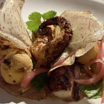 La Loba - Octopus with olive oil - Spanish Near Me - Seattle, Washington La Loba - Octopus with olive oil - Spanish Near Me - Seattle, Washington