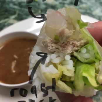 Pho Ly - A legit fresh roll (goi cuon) observe the lack of pastrami... - Vietnamese Near Me - Bellingham, Washington Pho Ly - A legit fresh roll (goi cuon) observe the lack of pastrami... - Vietnamese Near Me - Bellingham, Washington