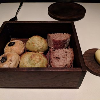 Quince - Course 6: Bread box. 5 stars. Omg that cheese bread in the middle was heaven! You can ask for seconds, too. Sat dinner 2017-12-09 - French Near Me - San Francisco, California Quince - Course 6: Bread box. 5 stars. Omg that cheese bread in the middle was heaven! You can ask for seconds, too. Sat dinner 2017-12-09 - French Near Me - San Francisco, California