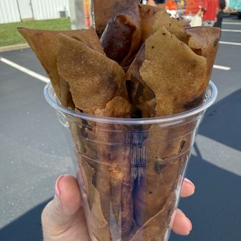 Lumpia Creations - Five lumpia served in a cup - Filipino Near Me Lumpia Creations - Five lumpia served in a cup - Filipino Near Me