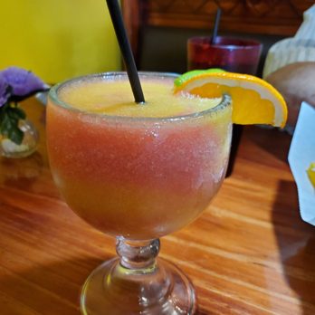 Mexico's Grill - Strawberry and mango frozen margarita - Mexican Near Me - Cocoa Beach, Florida