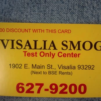 Visalia Smog - Get your card for $10 off - Smog Check Stations Near Me - Visalia, California Visalia Smog - Get your card for $10 off - Smog Check Stations Near Me - Visalia, California