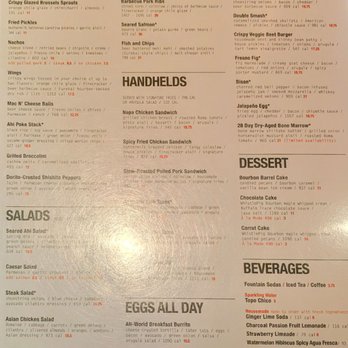 Eureka! - Menu - American Near Me - Clovis, California