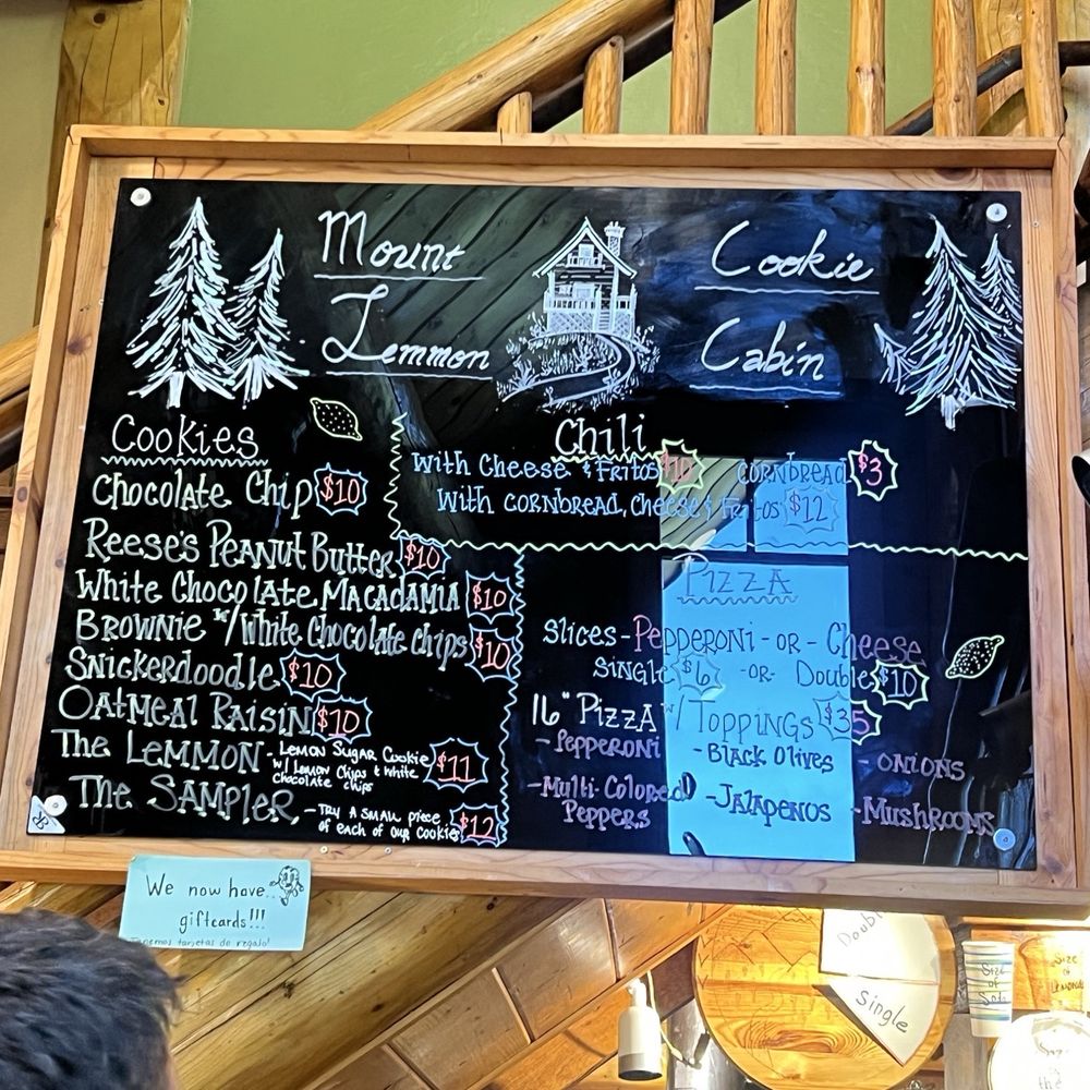 Mt Lemmon Cookie Cabin - Pizza Near Me - Mount Lemmon, Arizona