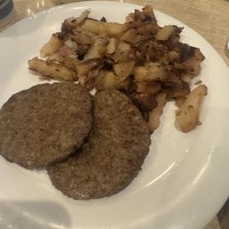 Home Fries and Pork Sausage