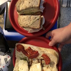 Jimmy John's - Veggie pesto vs turkey sandwich