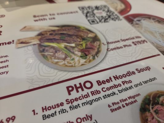 Menu photo 2 Pho Rib Glendora, CA Menu photo 2 Pho Rib Glendora, CA