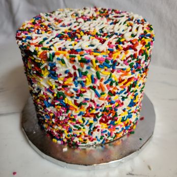 Butter Bliss Bakeshop - Custom sprinkle cake - Desserts Near Me Butter Bliss Bakeshop - Custom sprinkle cake - Desserts Near Me