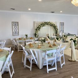 Banquet Hall OC - Wedding set up
