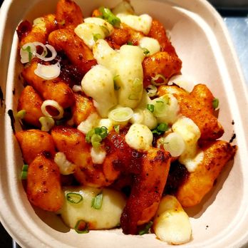 KFire Korean BBQ - Bokk-Something cheese "fries" - Korean Near Me - Chicago, Illinois KFire Korean BBQ - Bokk-Something cheese "fries" - Korean Near Me - Chicago, Illinois