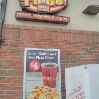 Casey's - Signs pushing their pizza - Pizza Near Me - El Dorado, Kansas Casey's - Signs pushing their pizza - Pizza Near Me - El Dorado, Kansas