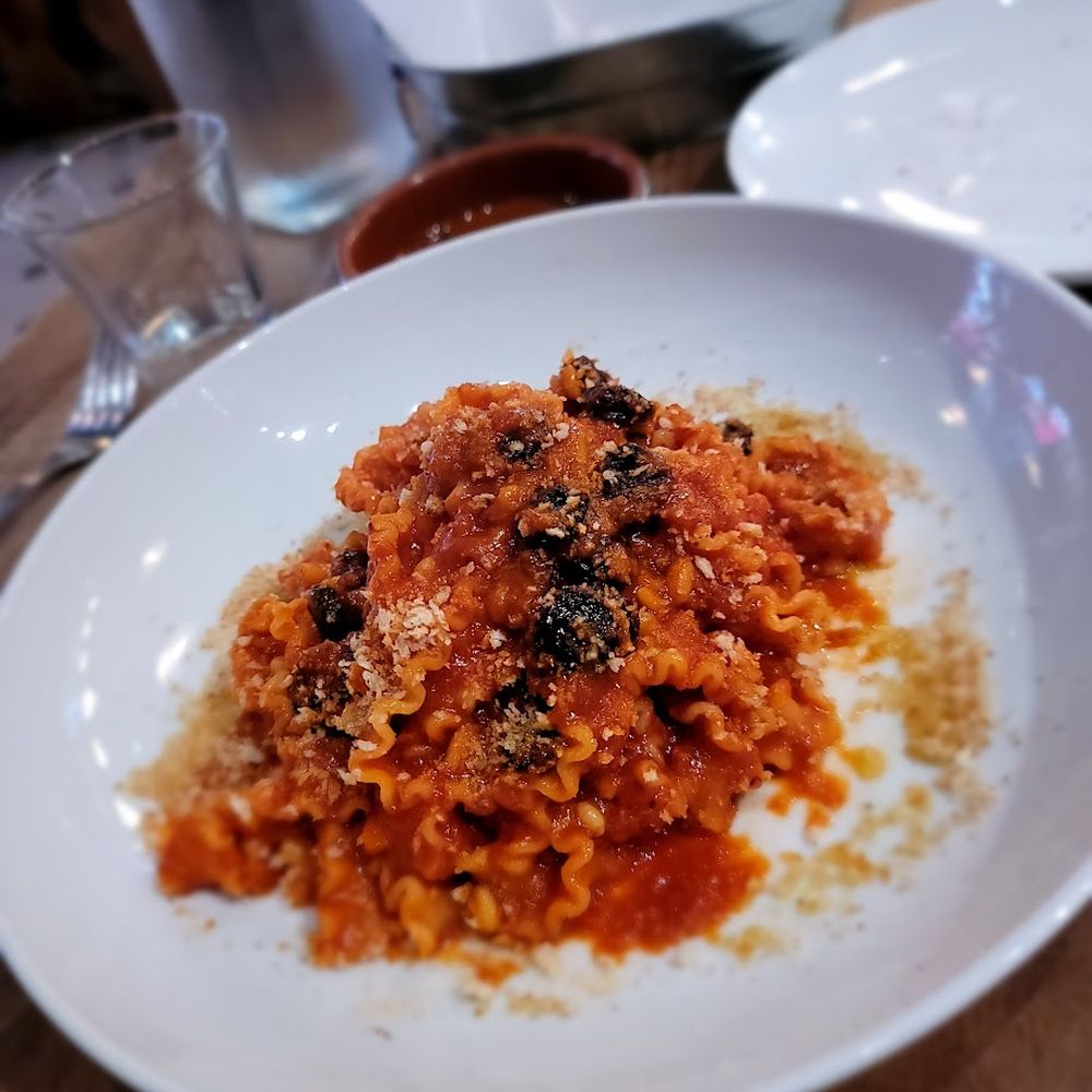 Norma - Pasta "C'Anchova" Unique Sicilian dish. I found it tasty but I am unsure if many others would. $19 - Pizza Near Me - New York, New York