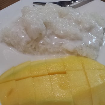 Champa Garden - Save room for dessert! Sticky Rice with Mango is delicious! - Thai Near Me - Redding, California Champa Garden - Save room for dessert! Sticky Rice with Mango is delicious! - Thai Near Me - Redding, California