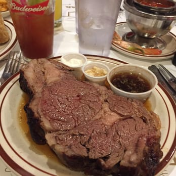 Bar-S Lounge Supper Club - Prime rib au jus. Regular size - Steakhouses Near Me - Great Falls, Montana