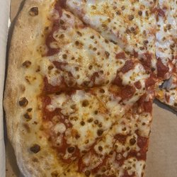 Papa Johns Pizza - This is Papa John's cheese pizza.