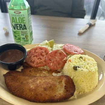 Pupuseria El Paraiso - Milanesade Pollo from the Friday menu - Salvadoran Near Me - Jacksonville, Florida Pupuseria El Paraiso - Milanesade Pollo from the Friday menu - Salvadoran Near Me - Jacksonville, Florida