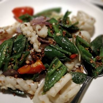 Dolo Restaurant and Bar - Garlic squid - Dim Sum Near Me - Chicago, Illinois Dolo Restaurant and Bar - Garlic squid - Dim Sum Near Me - Chicago, Illinois