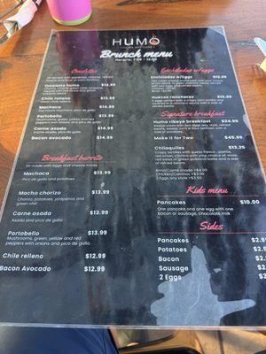 Menu photo 3 Humo Cocina Mexicana Tucson, AZ Menu photo 3 Humo Cocina Mexicana Tucson, AZ