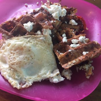 Leisha's Bakeria - Hash brown waffle - Breakfast & Brunch Near Me - Bridgeport, Connecticut