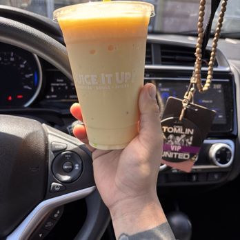 Juice It Up! - Pineapple Mango Protein smoothie! - Juice Bars & Smoothies Near Me - Riverside, California