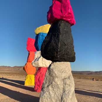 Seven Magic Mountains - Public Art Near Me - Las Vegas, Nevada