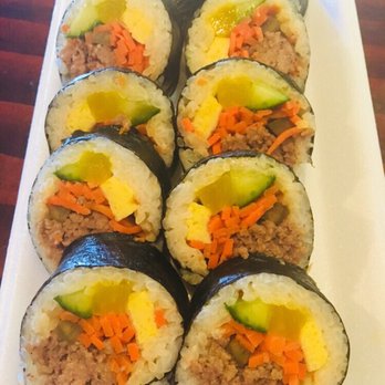 Sodam - beef kimbap - Korean Near Me - Dublin, California