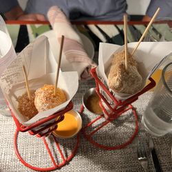 The Federal Rehoboth - Parmesan Risotto and apple pie fritters