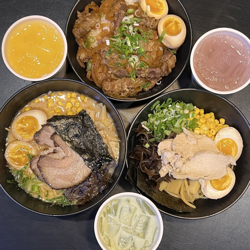 Gyou Ramen - Black tomkotsu. Donburi and soba - Ramen Near Me - Toronto, Ontario Gyou Ramen - Black tomkotsu. Donburi and soba - Ramen Near Me - Toronto, Ontario